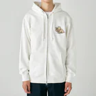 Yurufuwa_Laboの"ツノあるやーつ" Heavyweight Zip Hoodie