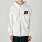 san333333333のNeko Sweets Heavyweight Zip Hoodie