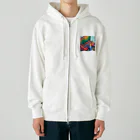 yorozuya4628のドットエンジニア ミニフィグ Heavyweight Zip Hoodie