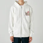 せつのおねがいネコちゃん Heavyweight Zip Hoodie