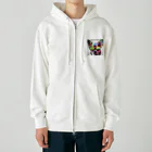 animal baseのサングラス　チワワ Heavyweight Zip Hoodie