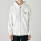 kiki25のおやすみコーギー(良い夢を　ナイトウェア) Heavyweight Zip Hoodie