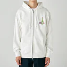 tonboのシンプルワインボトル Heavyweight Zip Hoodie