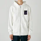 seasun011のハロウィンスケルトンダンス04 Heavyweight Zip Hoodie