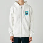 hirasan3の夏のビーチスタイル Heavyweight Zip Hoodie