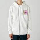 名もなきただの学生?の信じることの Heavyweight Zip Hoodie