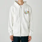 おててのどうぶつえんのおててのどうぶつえん Heavyweight Zip Hoodie