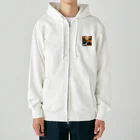 じんパパの紅葉です Heavyweight Zip Hoodie