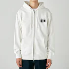 id-linkのフィルムカメラのレンジファインダーカメラ風 Heavyweight Zip Hoodie