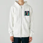 OWIの幸運 ふくろう  グッズ Heavyweight Zip Hoodie