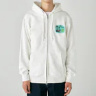 ひよこーさかなの海より深く反省ぱんだ Heavyweight Zip Hoodie