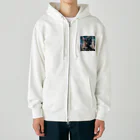 ZZRR12の「ミューズキャット」 Heavyweight Zip Hoodie