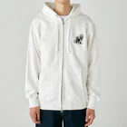 bui0000の幻獣　白虎 Heavyweight Zip Hoodie