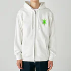 Masato.Satoの1番推し♡推し色緑 Heavyweight Zip Hoodie