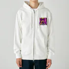 evahmonの光の戦士シリーズ・ひかりちゃん Heavyweight Zip Hoodie