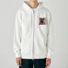 TPGのBear Heavyweight Zip Hoodie