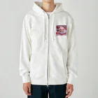 uchakyumaのいちごケーキにネコ Heavyweight Zip Hoodie