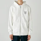 Kebinのしろごはん Heavyweight Zip Hoodie