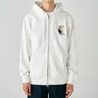 ぬこのこのぬこのこ おかん メモリアルアイテム OKAN Heavyweight Zip Hoodie