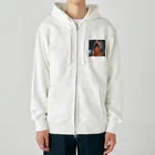 Pekotaroの電波塔 Heavyweight Zip Hoodie