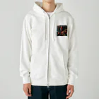 ふみことばの鬼の安らぎ Heavyweight Zip Hoodie