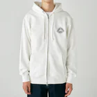 sutego3のステゴのサウルス Heavyweight Zip Hoodie