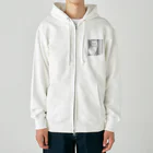 uq230528_suzuのネコ３ Heavyweight Zip Hoodie