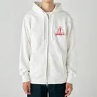 Our.s SUZURI店のERROuR.s Heavyweight Zip Hoodie