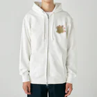 hanakuma33のhanakumaポップお花とくまさん Heavyweight Zip Hoodie