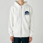 JUPITERの幻想的な冬の夜 Heavyweight Zip Hoodie