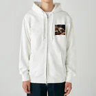 maru1515のわんちゃん Heavyweight Zip Hoodie