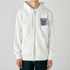 hachicoooのちょい悪ゾウ Heavyweight Zip Hoodie