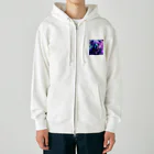 ゴーラッキーサンのリアルな眼鏡コアラ Heavyweight Zip Hoodie