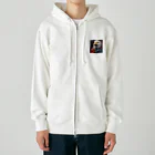 ryu_1137の凛とした鷲 Heavyweight Zip Hoodie