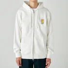 nanndaka-na-の昼からビール Heavyweight Zip Hoodie