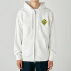 にゃんこ王子のにゃんこ王子 パンダ標識 Heavyweight Zip Hoodie