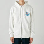 Cute Animalsのイルカスプラッシュ Heavyweight Zip Hoodie