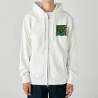 tentetenの森の冒険中 Heavyweight Zip Hoodie