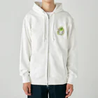 JapaneseArt Yui Shopのダイコンヤン Heavyweight Zip Hoodie