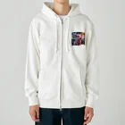MTHの会社の市場戦略を検討するミニブタ Heavyweight Zip Hoodie