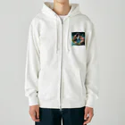 AQUAMETAVERSEの花を飾るインテリア　なでしこ1478 Heavyweight Zip Hoodie