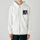 DOTTAの宇宙犬 Heavyweight Zip Hoodie