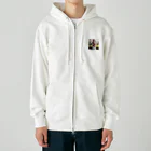 inoken_の天使美少女 Heavyweight Zip Hoodie