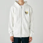 chicodeza by suzuriの山女マスター Heavyweight Zip Hoodie