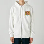 JINPACHIの努力家な男 Heavyweight Zip Hoodie