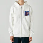 AQUAMETAVERSEの宵闇に輝くクリスタルの女王 Marsa 106 Heavyweight Zip Hoodie