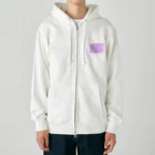 noiSutoaの神秘的なパープルカラー円周率１０００桁 Heavyweight Zip Hoodie