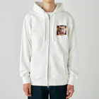 ねこちゃんが大好きなのです。のラブリーな猫ちゃん♪ Heavyweight Zip Hoodie