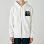 potepokeの"London's finest craftsmanship" Heavyweight Zip Hoodie