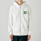 Noriko.lのお野菜オールスターズ Heavyweight Zip Hoodie